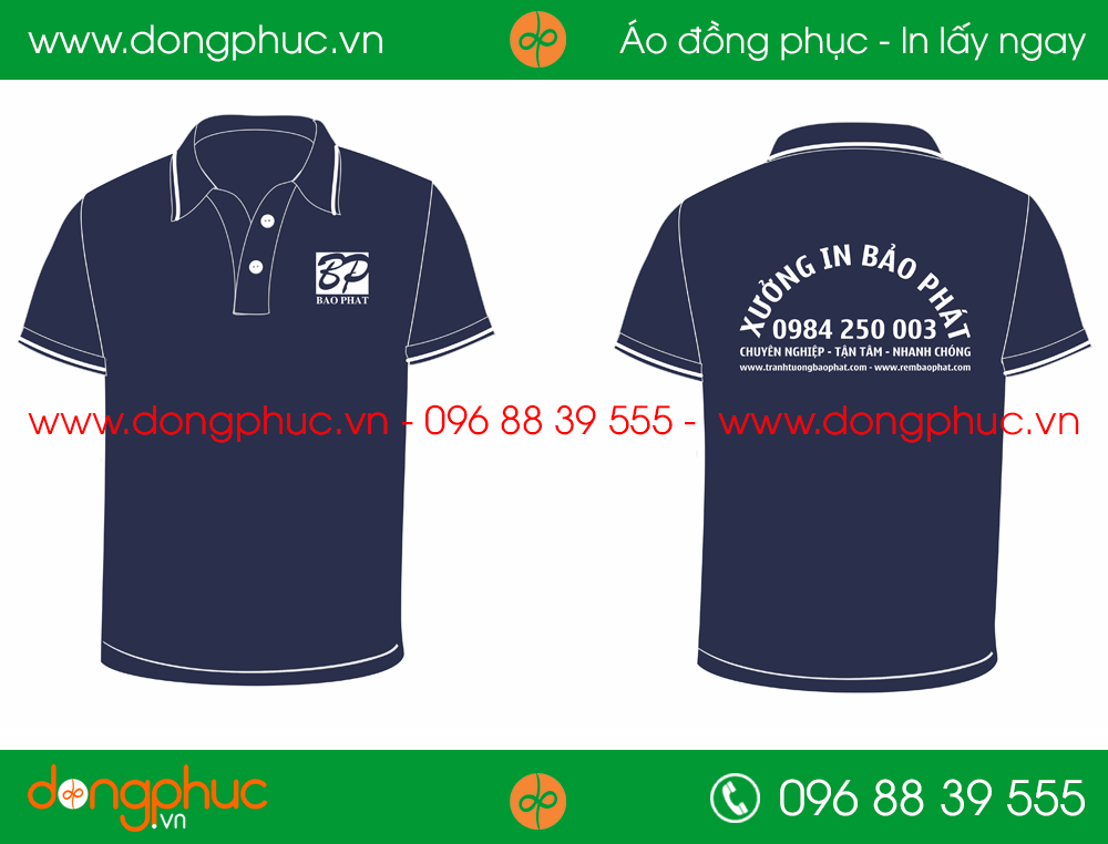 Áo phông đồng phục in Bảo Phát